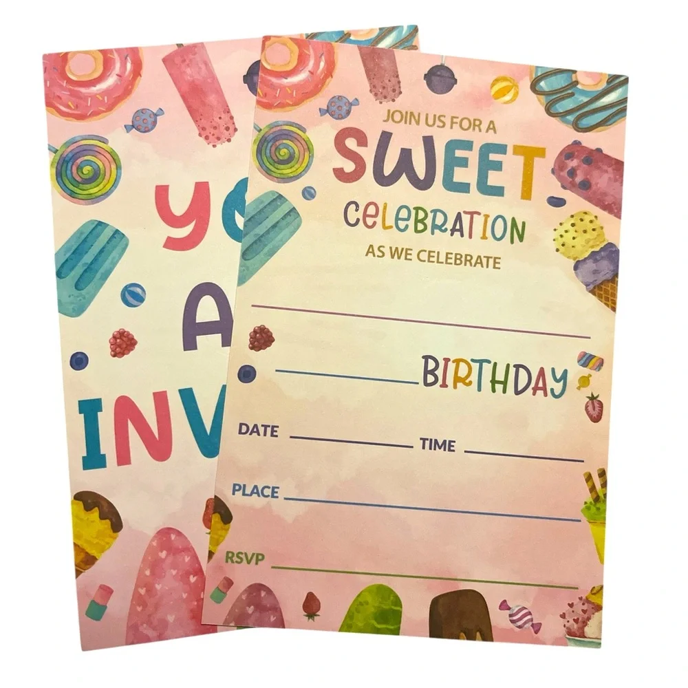 Sweet Celebration Invitation Cards